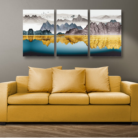 Nature Mountain Canvas Painting