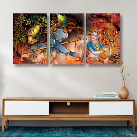 Radha Krishna Canvas Painting