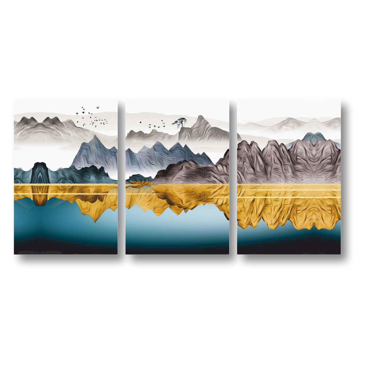 Nature Mountain Canvas Painting