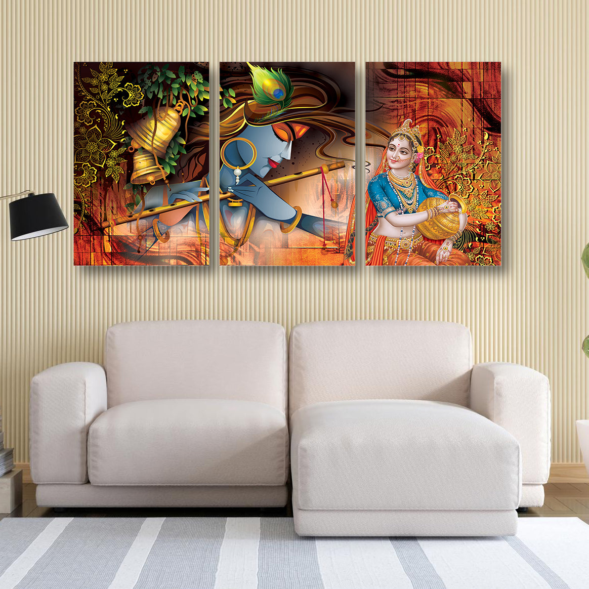 Radha Krishna Canvas Painting