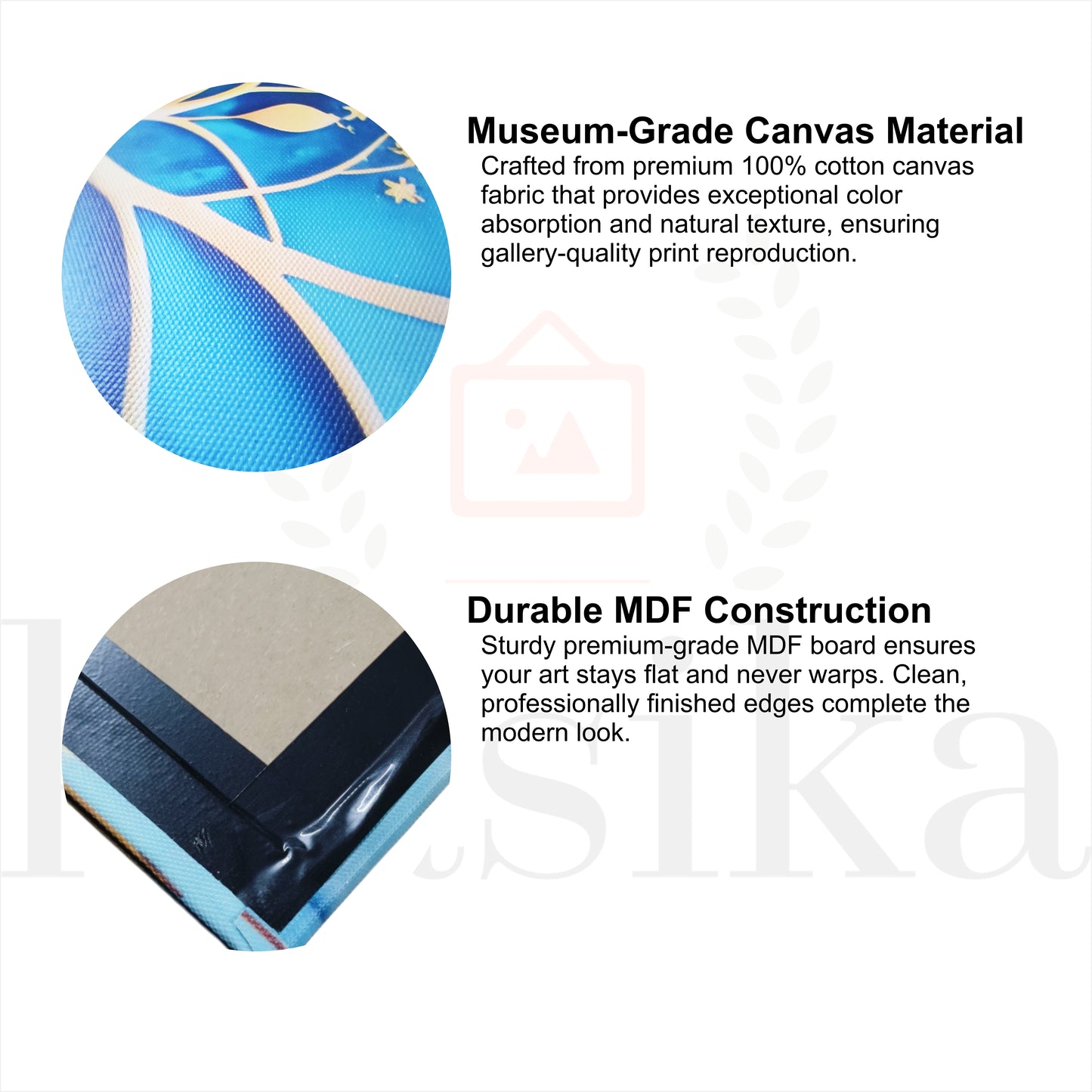 Golden Peacock In The Woods Canvas Painting