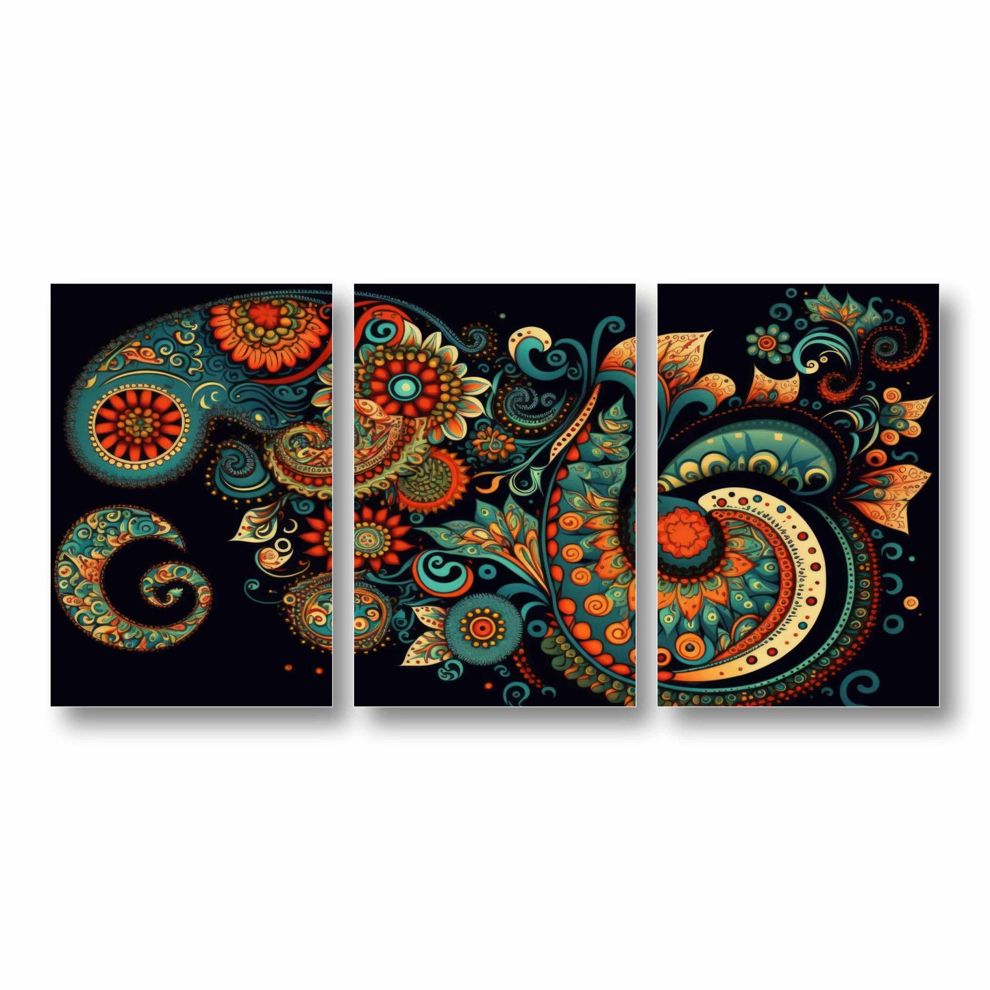 Bohemian Mandala Canvas Painting
