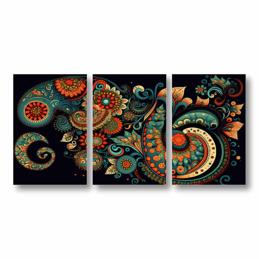 Bohemian Mandala Canvas Painting