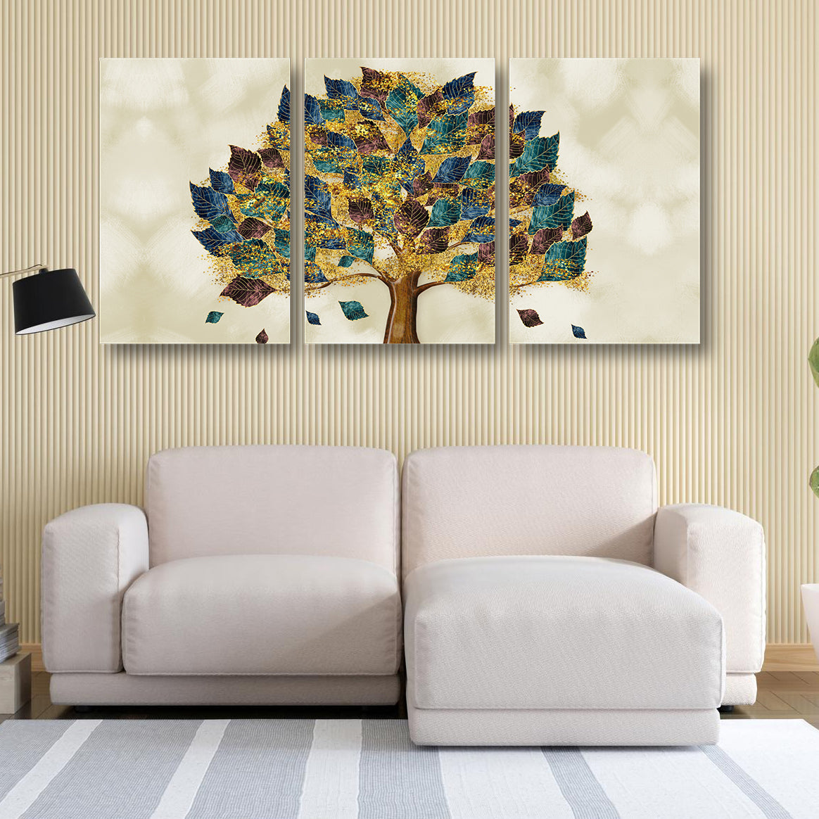 Vibrant Banyan Tree Canvas Painting