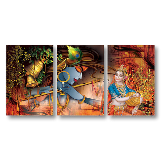 Radha Krishna Canvas Painting