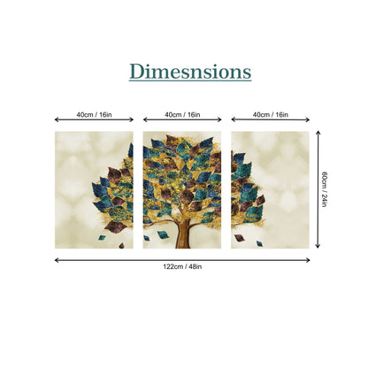 Vibrant Banyan Tree Canvas Painting