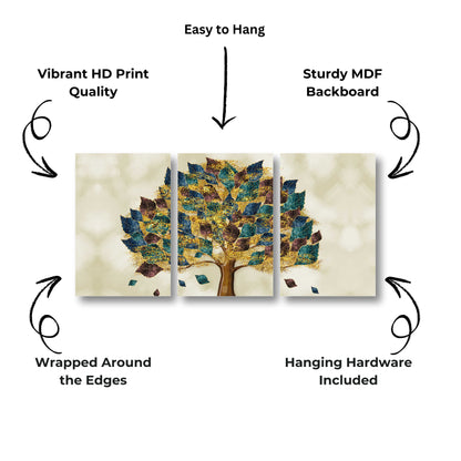 Vibrant Banyan Tree Canvas Painting